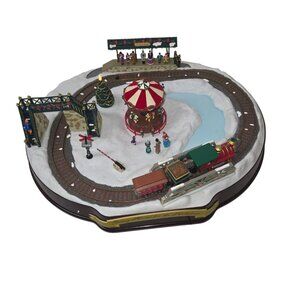 Vintage Mr. Christmas Train Set “Going Home for the Holidays” Working
